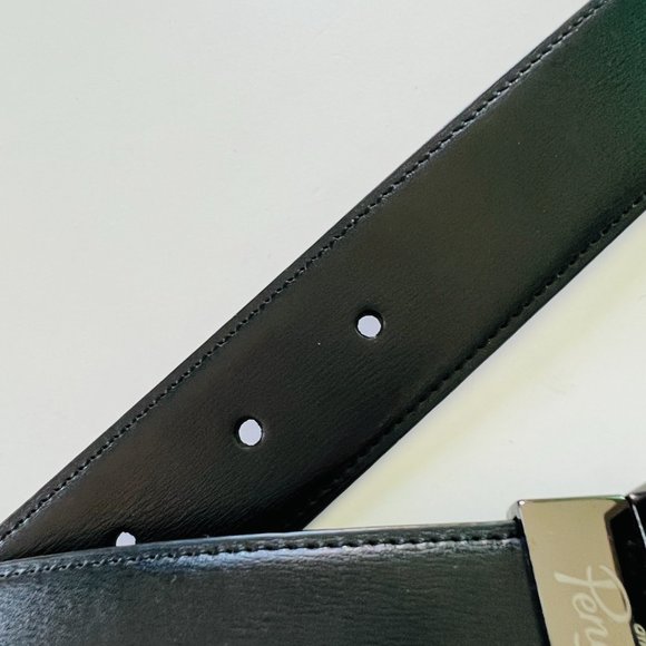 PENGUIN Men's Reversible Leather Belt NWT Size 36 - Picture 4 of 5
